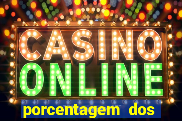 porcentagem dos jogos slots que pagam